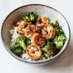 Homemade Easy Shrimp and Broccoli Bowls photo