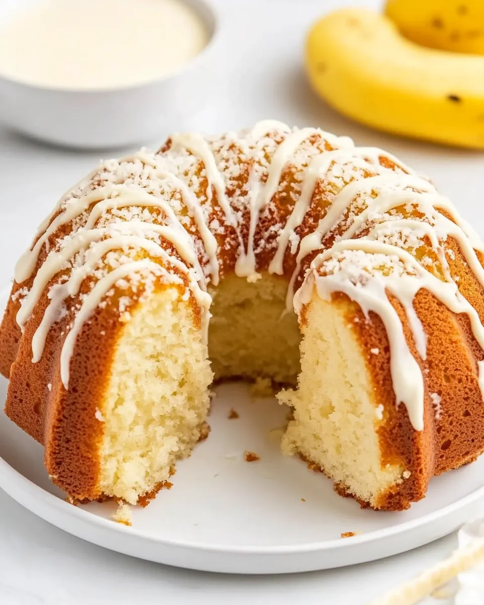 Homemade Easy Vanilla Bundt Cake with Cream Cheese Frosting photo