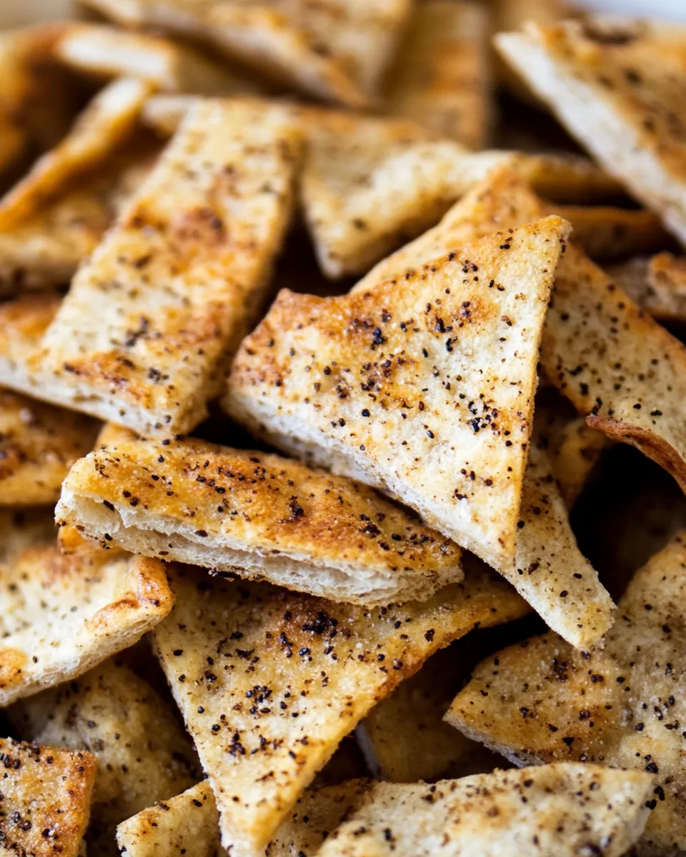 Easy Easy Whole-Grain Pita Chips recipe photo