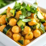 Homemade Easy Zucchini Chickpea Curry photo