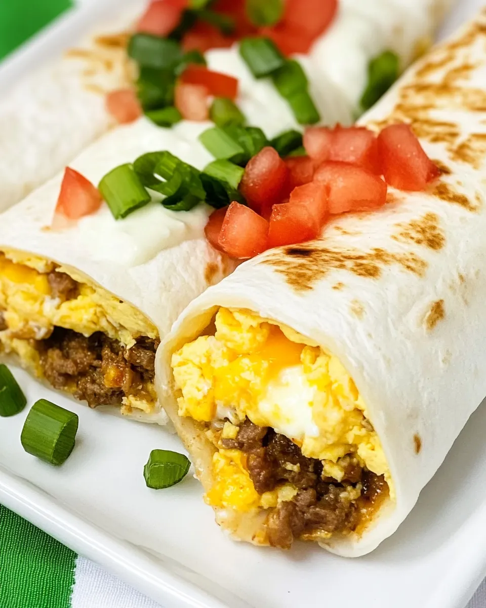 Homemade Egg Burritos for a Crowd photo