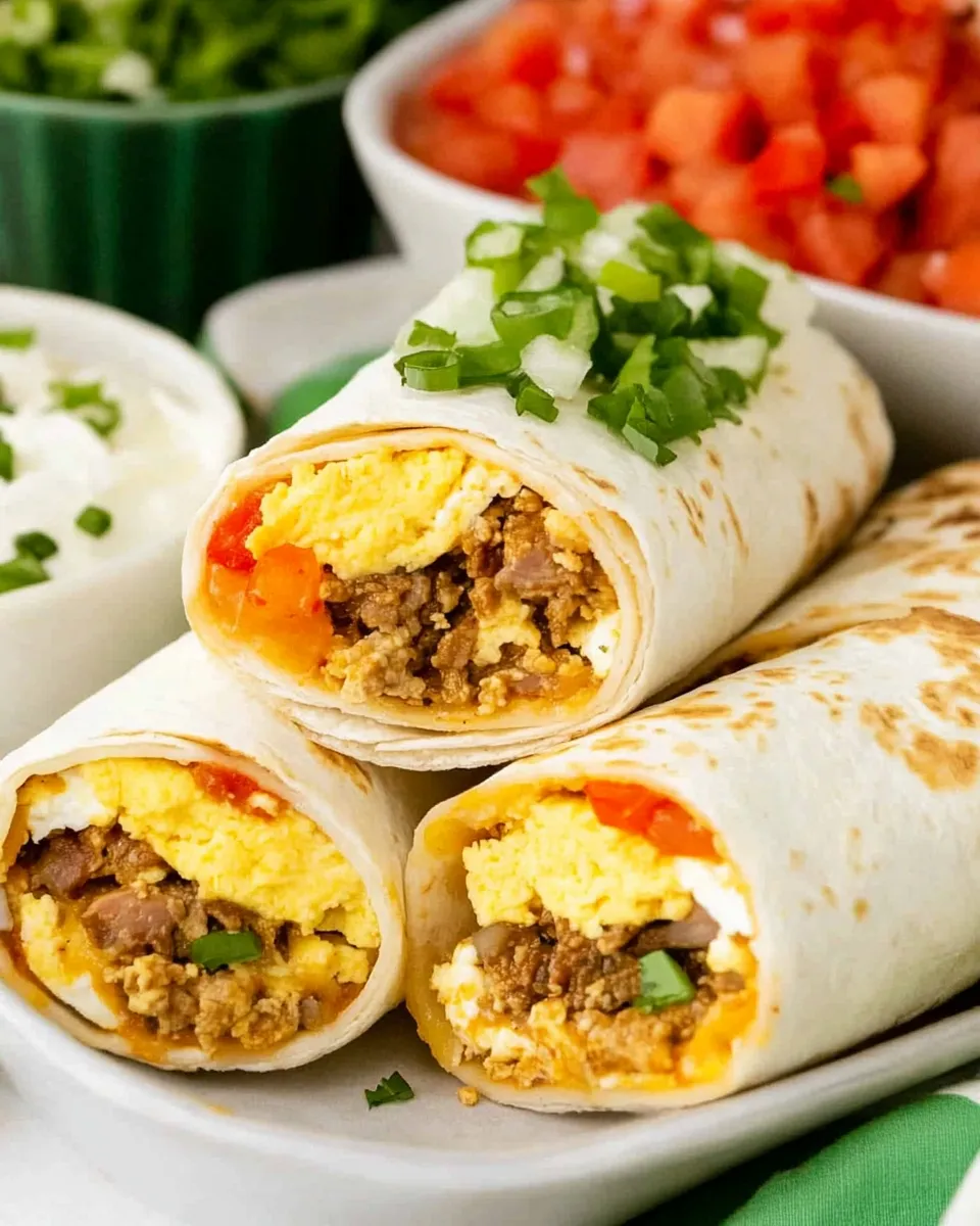 Easy Egg Burritos for a Crowd plate image