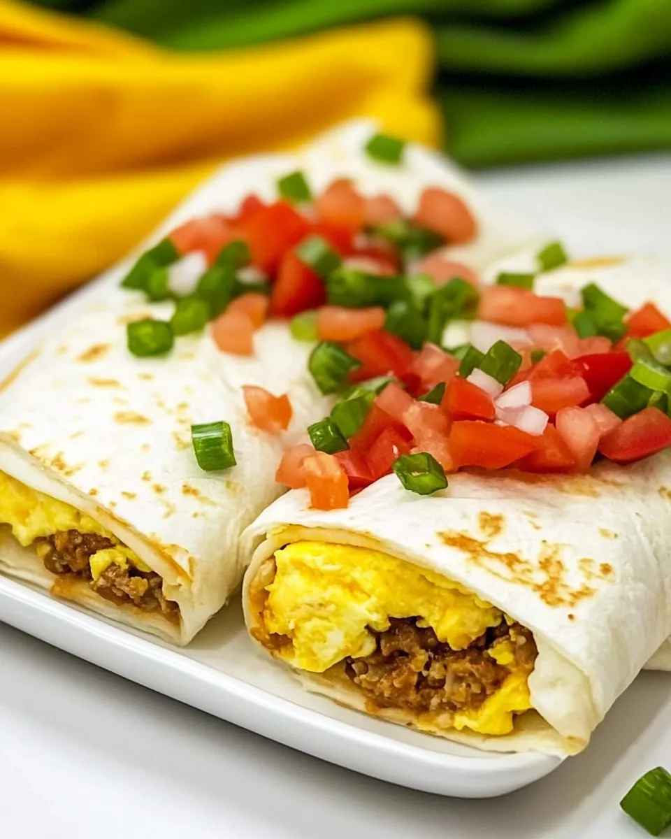 Delicious Egg Burritos for a Crowd food shot