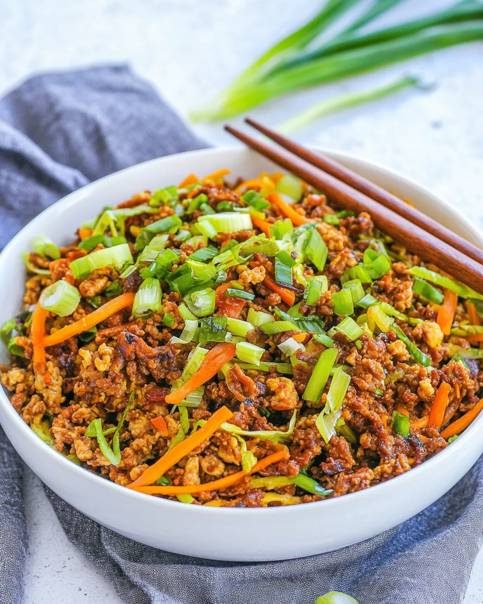 Homemade Egg Roll in a Bowl Recipe photo