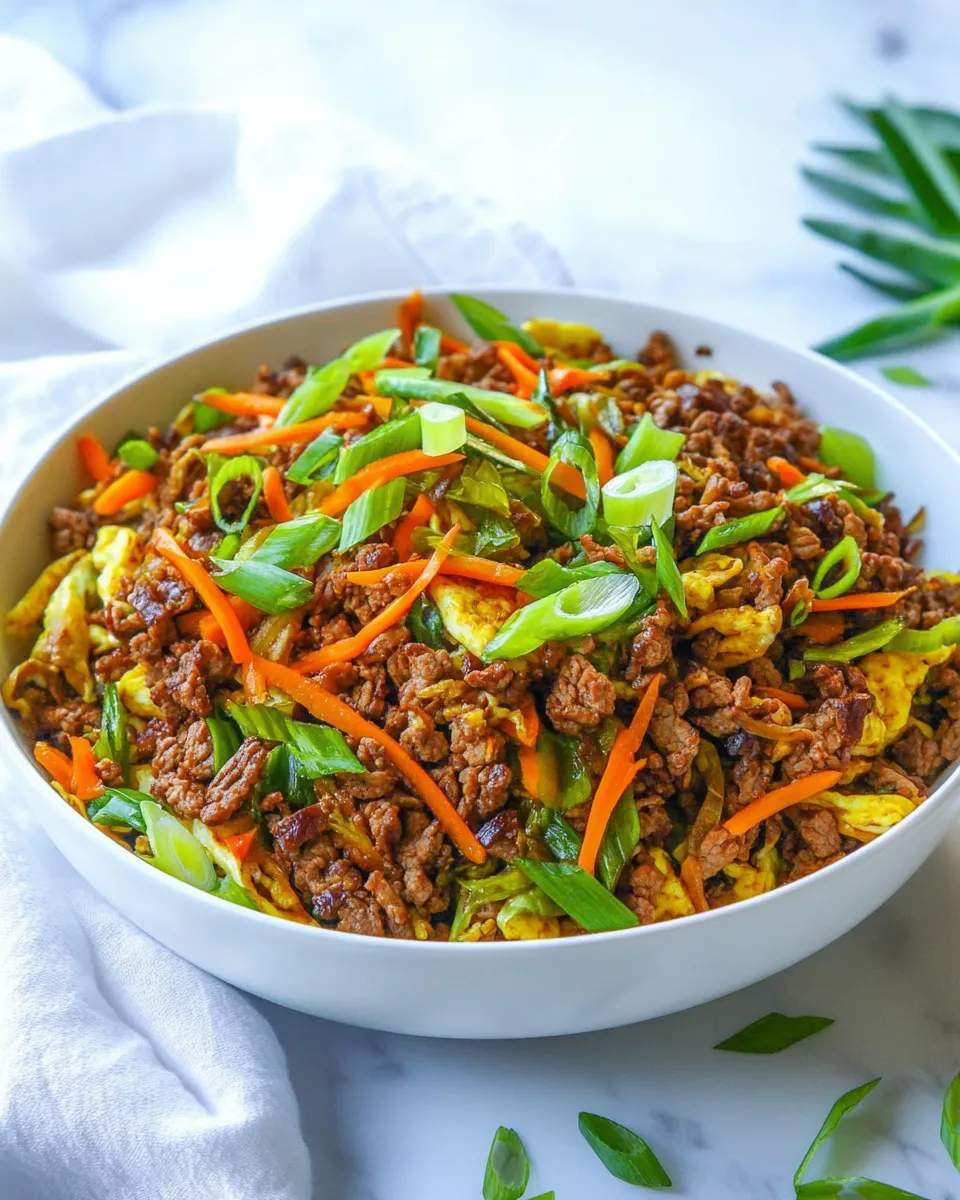 Easy Egg Roll in a Bowl Recipe picture