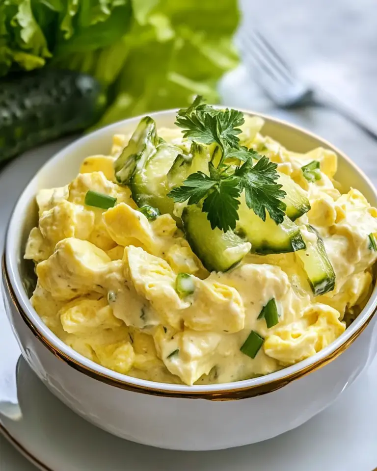 Homemade Egg Salad With Pickles photo