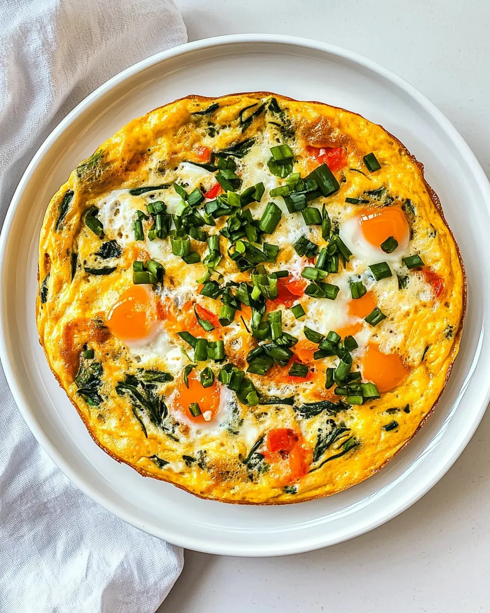 Easy Egg White Frittata recipe photo
