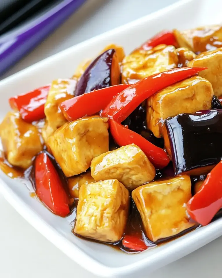 Homemade Eggplant Tofu (Copycat Panda Express) photo