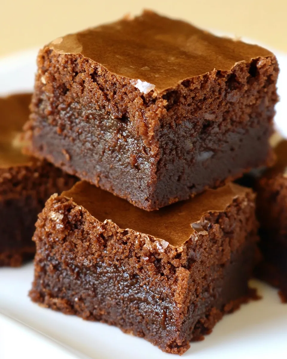 homemade Espresso Brownies photo