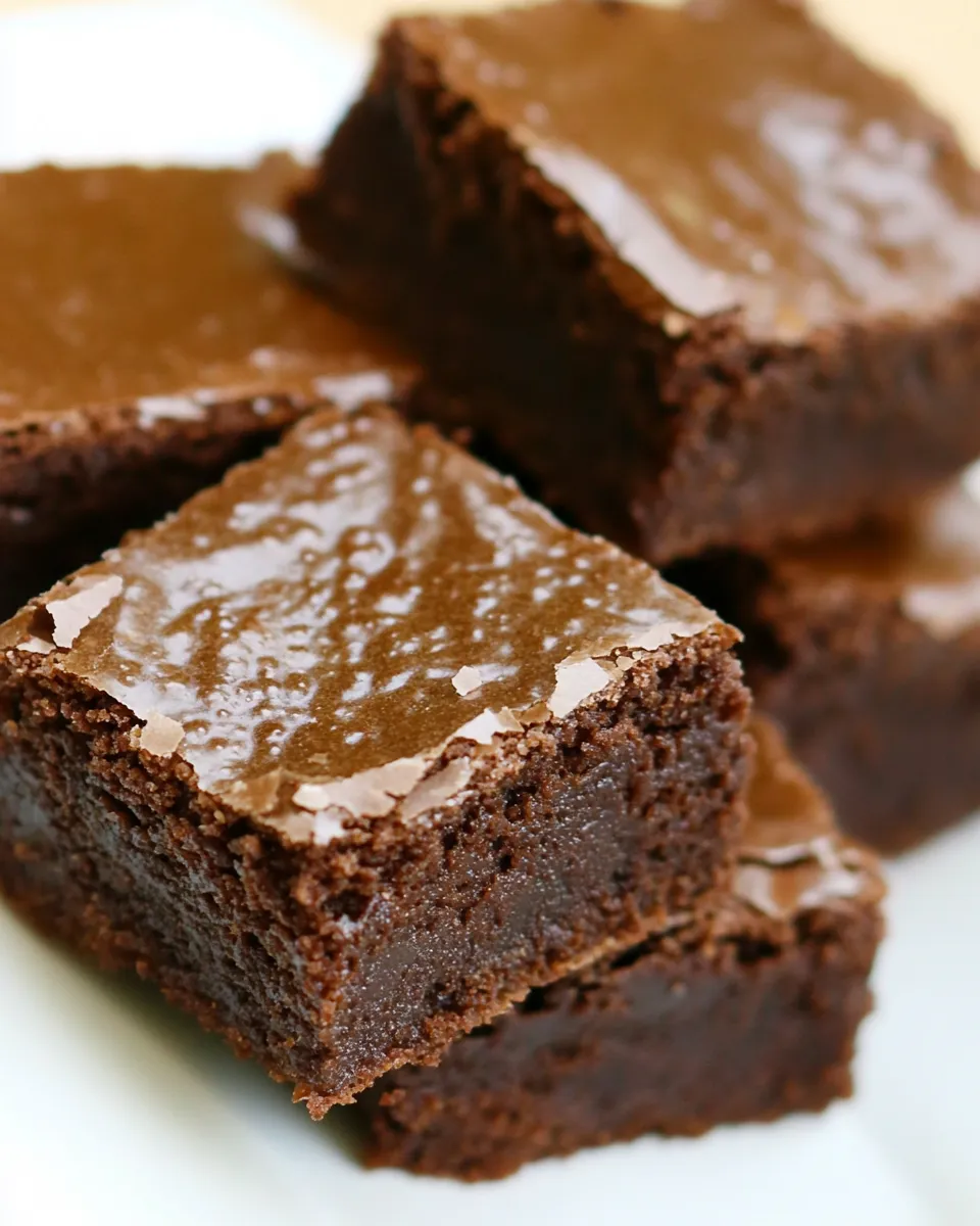 delicious Espresso Brownies shot