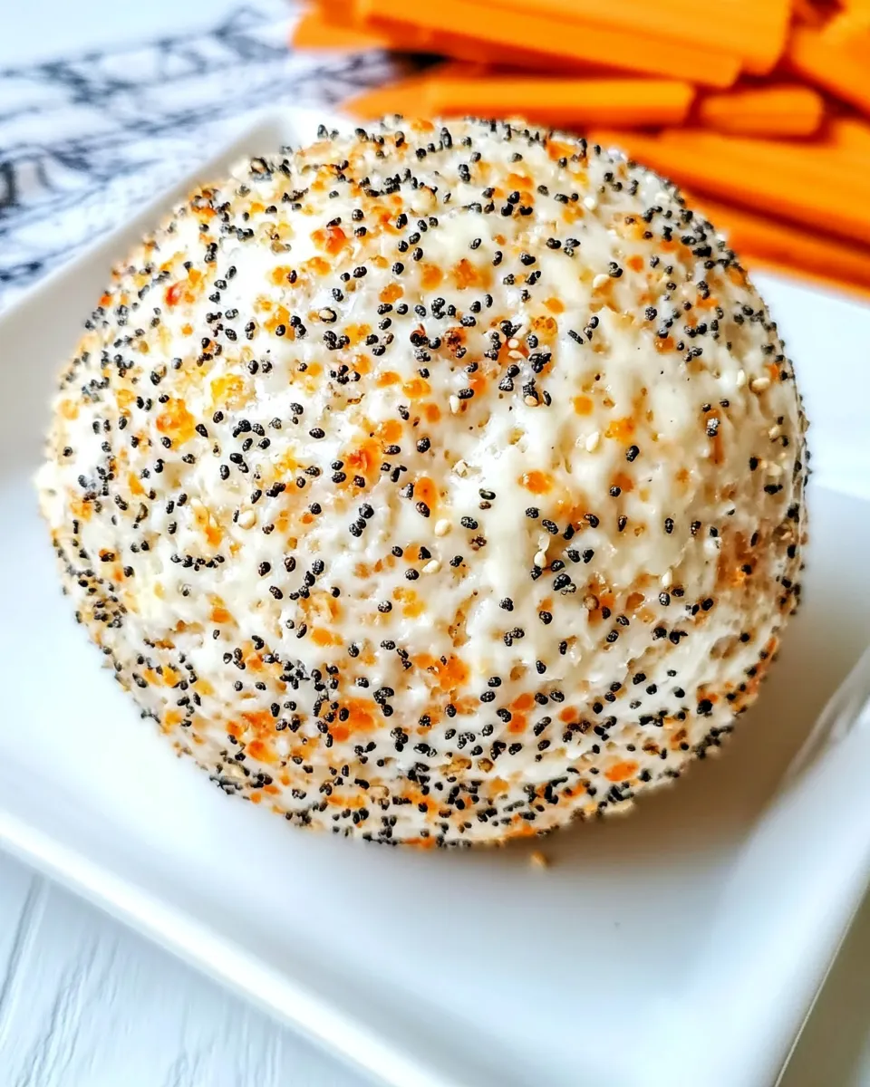 Easy Everything Bagel Seasoning Cheese Ball recipe photo
