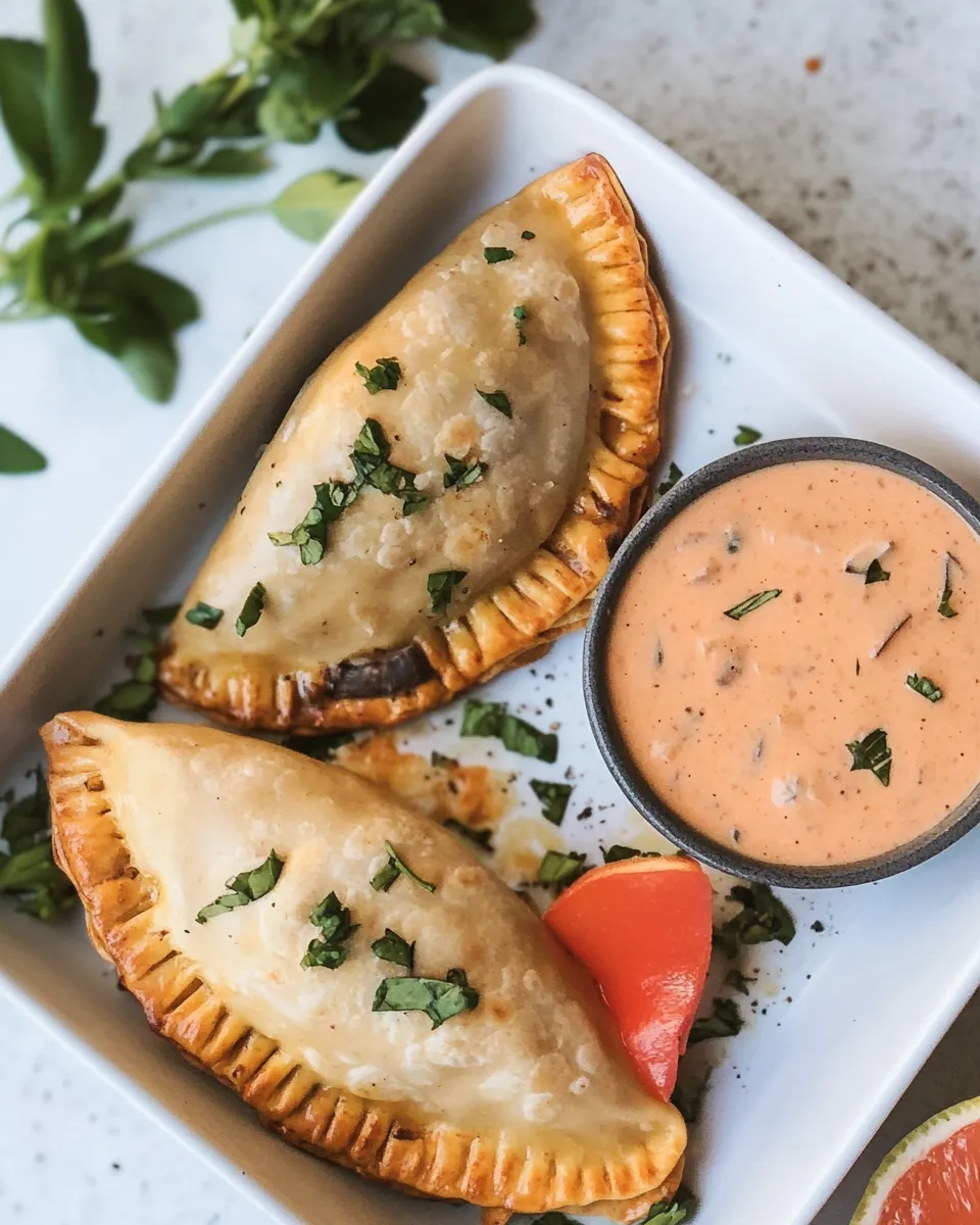classic Flaky Vegan Empanadas (w/ Divine Mushroom Filling) image