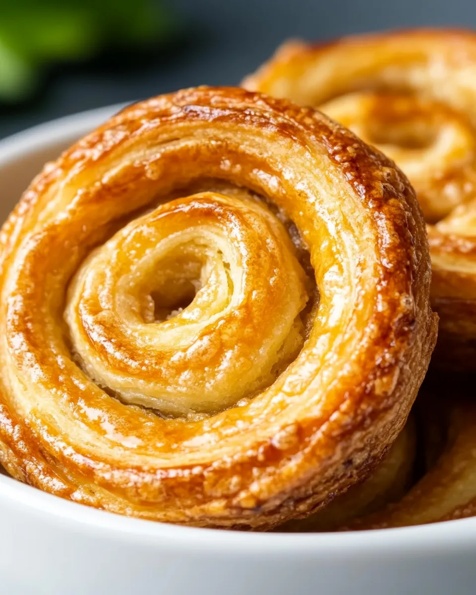 Easy French Palmier Cookies recipe photo