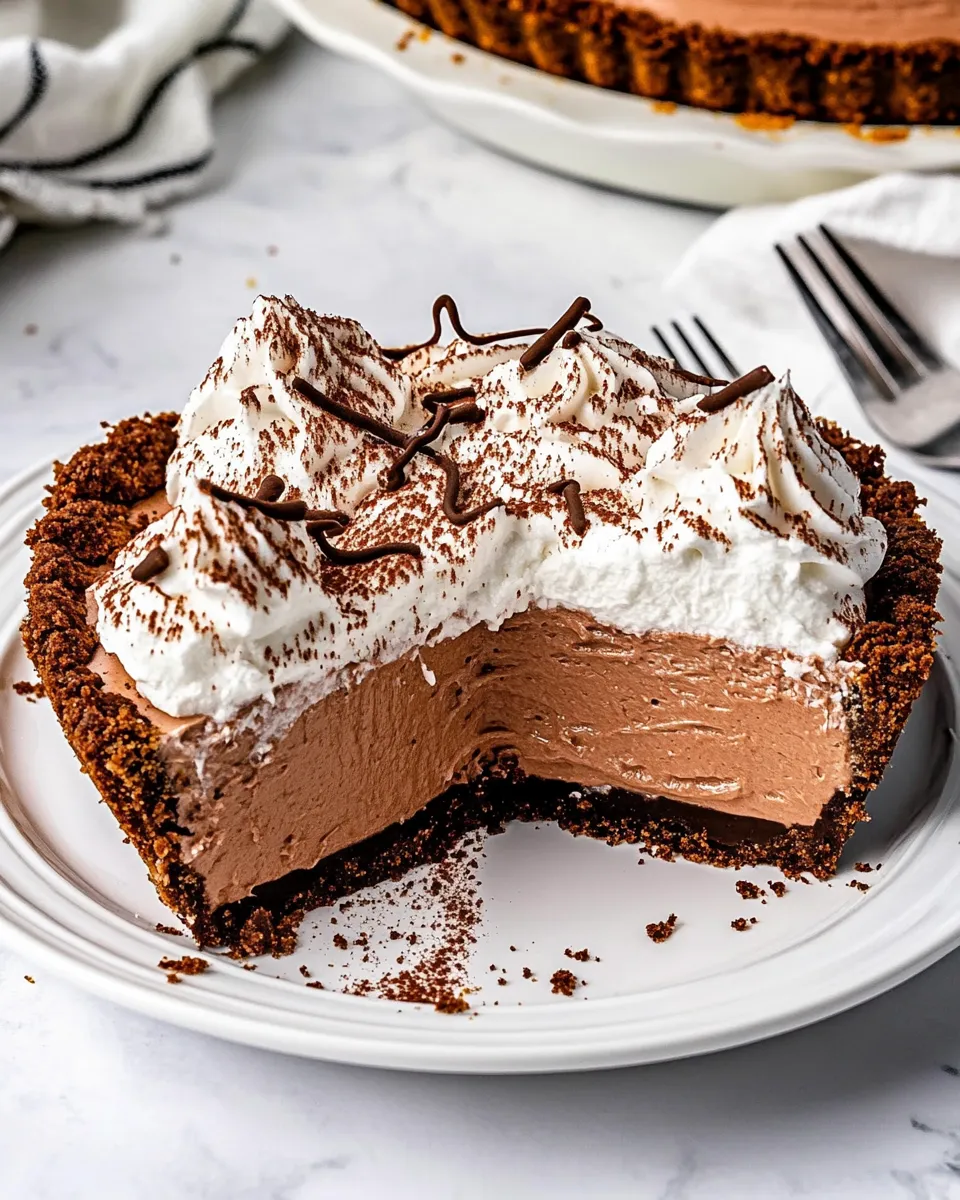 Homemade French Silk Pie photo