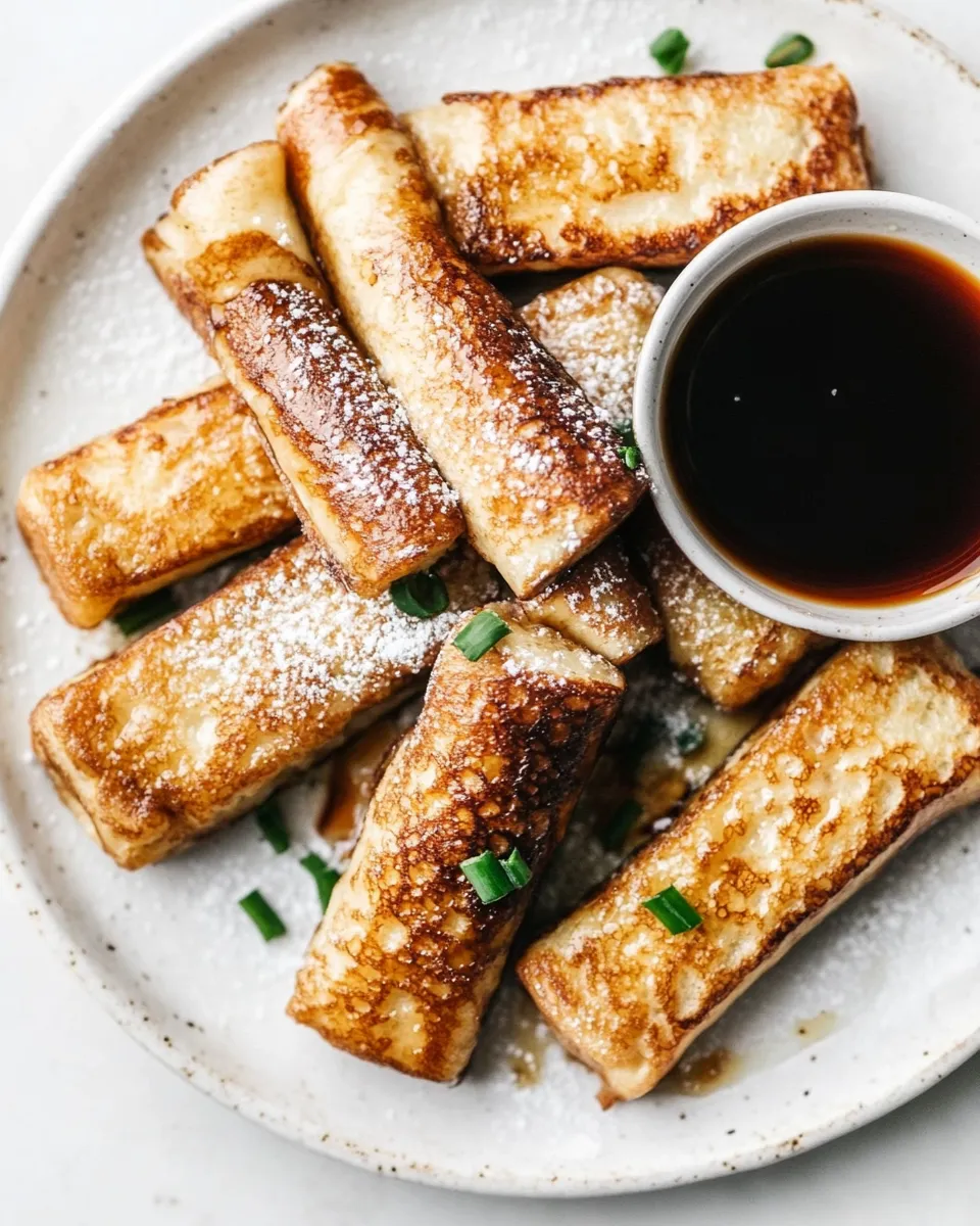 Easy French Toast Roll-Ups recipe photo