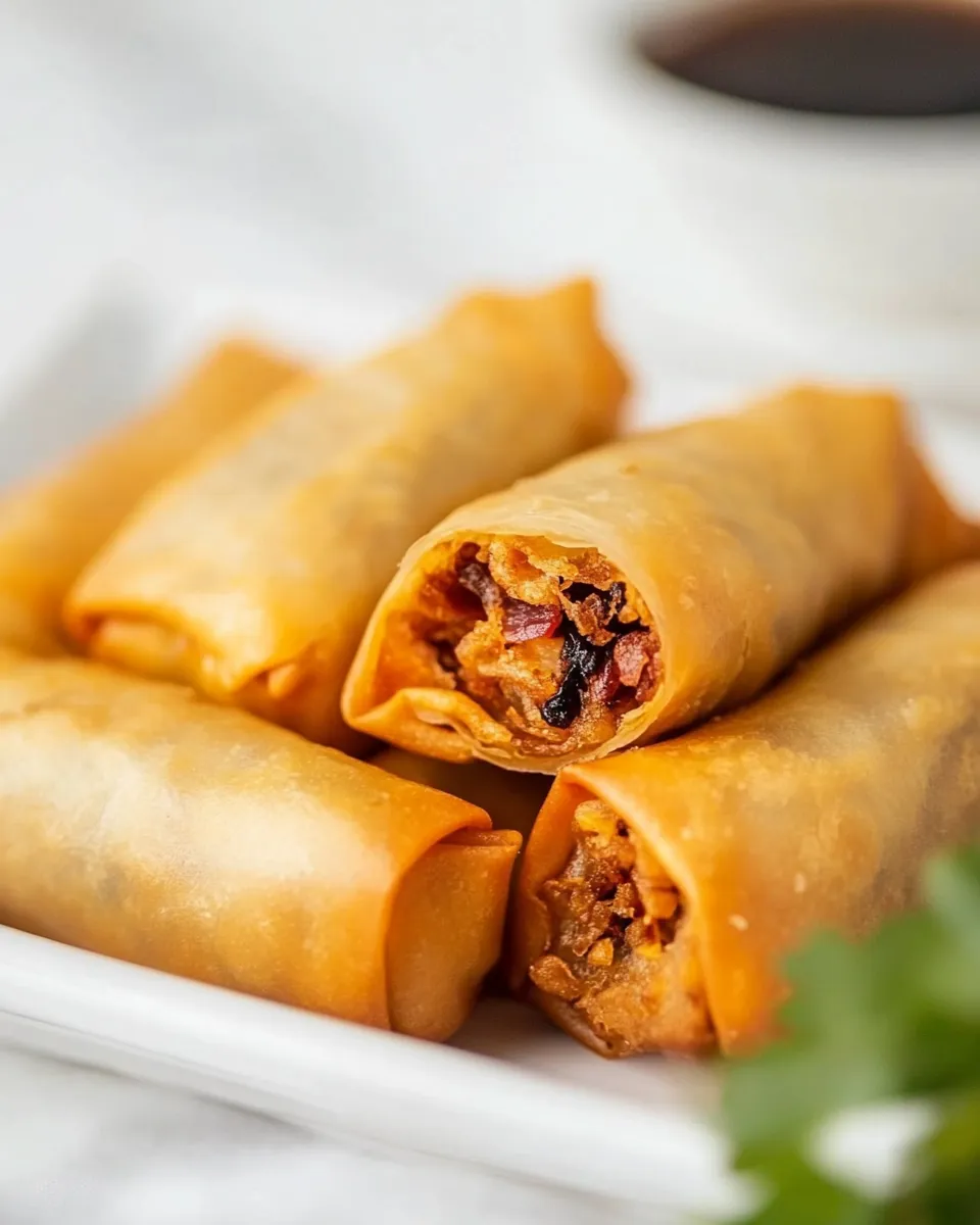 Easy Fried Popiah recipe photo