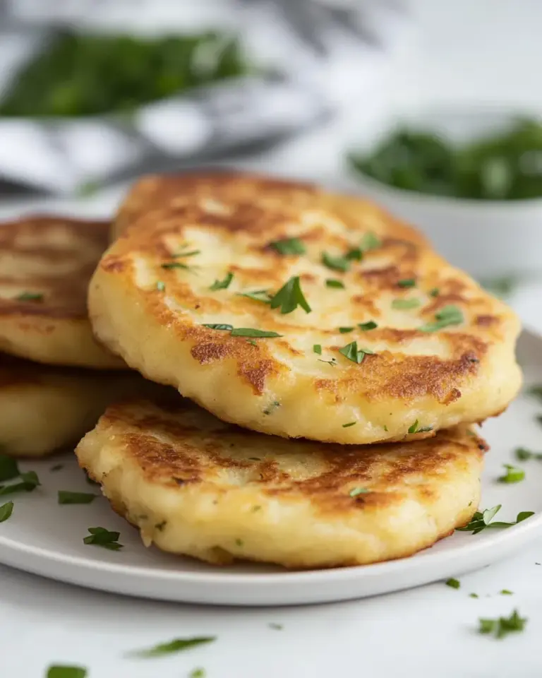 homemade Fried Potato Cakes photo