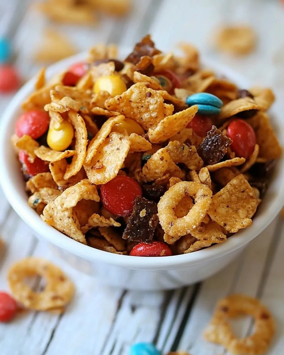 Easy Frito Snack Mix recipe photo
