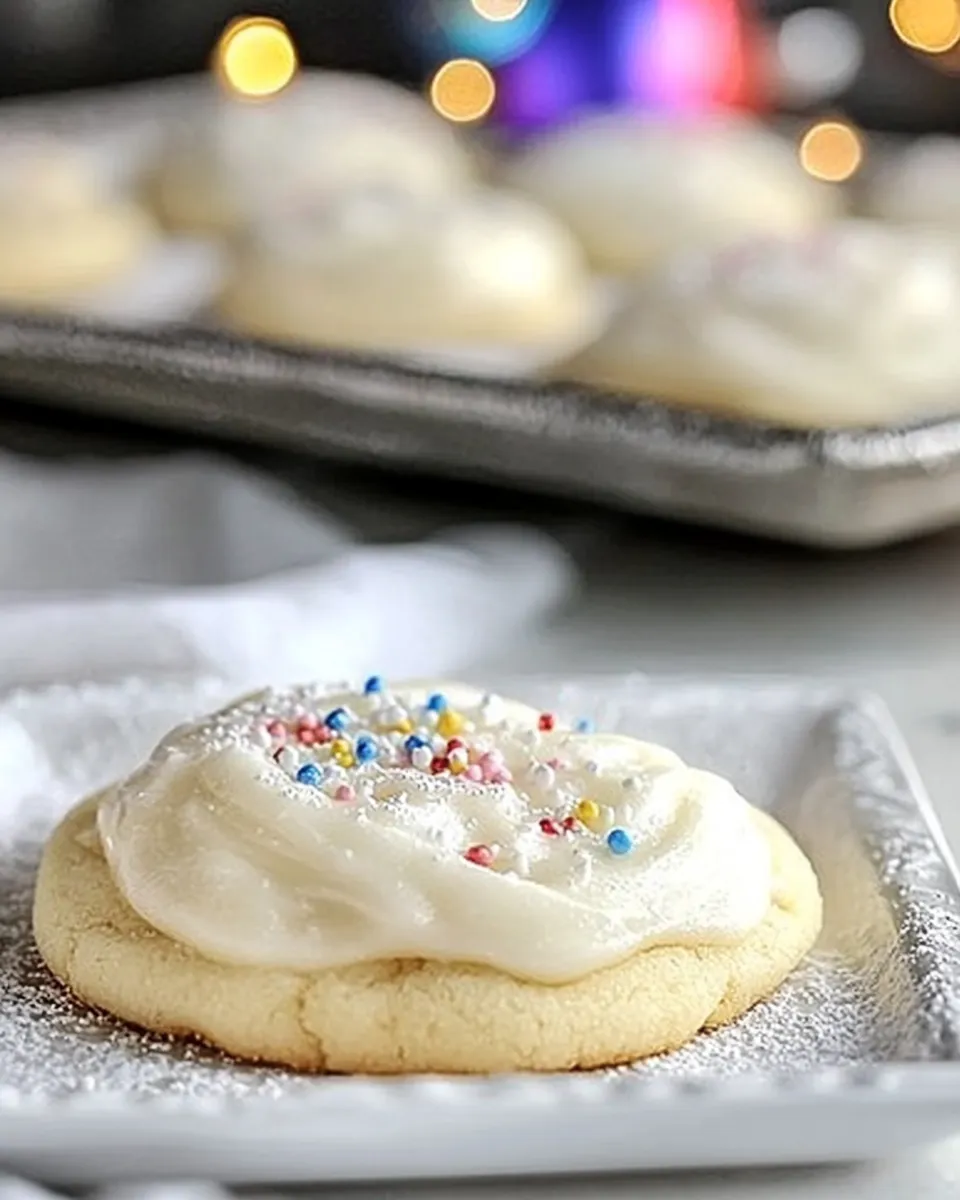 Delicious Frosted Soft Sugar Cookie Recipe dish photo