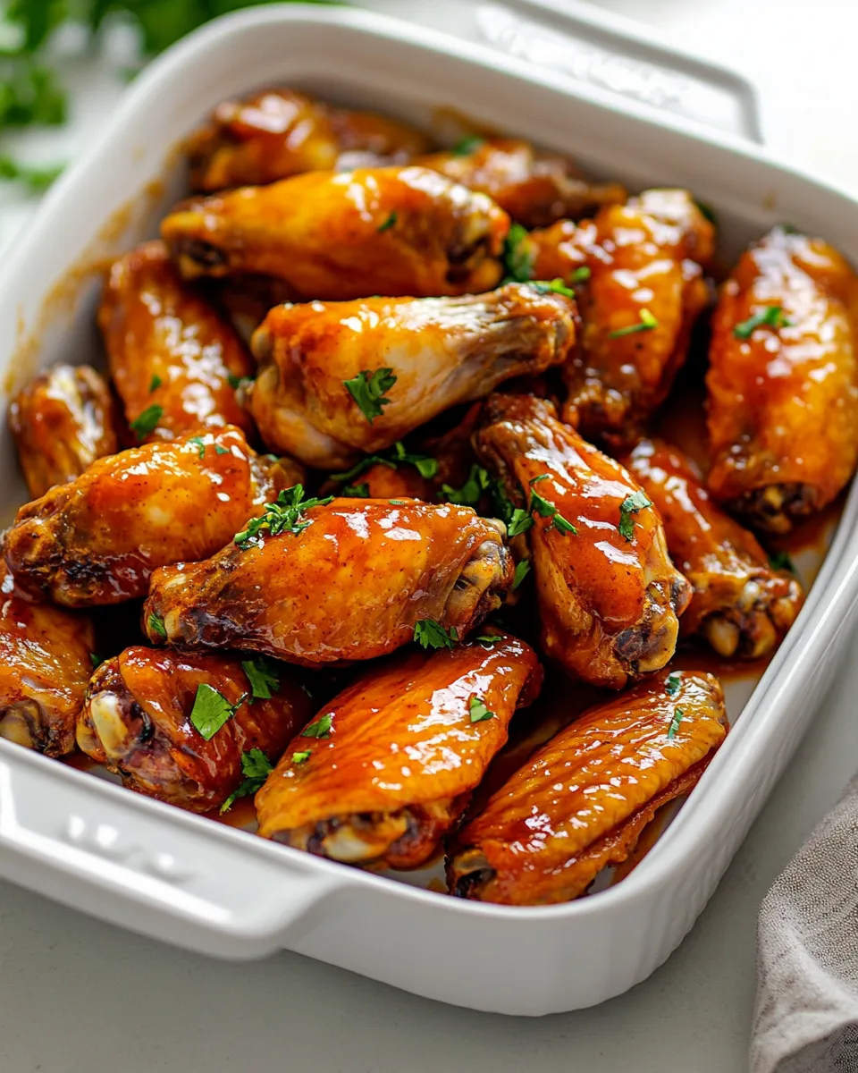 Easy Frozen Chicken Wings recipe photo