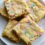 Homemade Funfetti Blondies Recipe photo