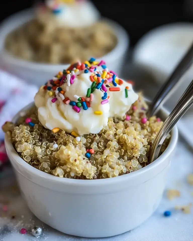 Homemade Funfetti Breakfast Quinoa photo