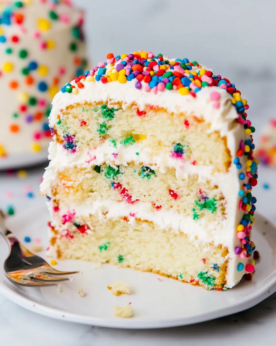 Easy Funfetti Cake Recipe picture