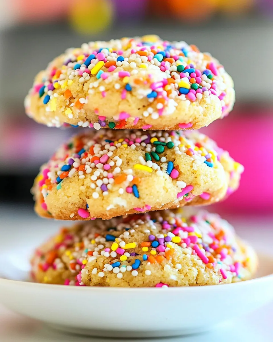 Easy Funfetti Protein Cookies Recipe picture