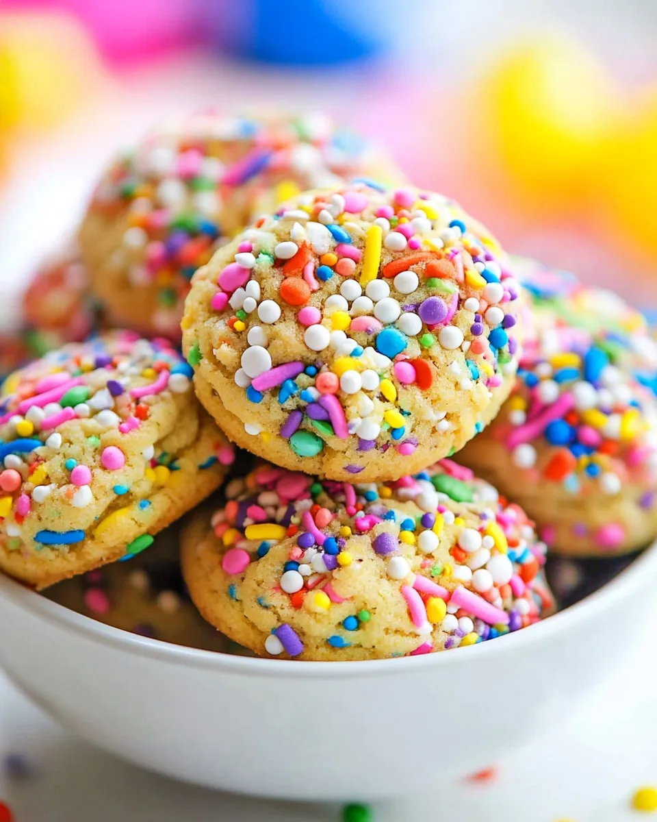 Delicious Funfetti Protein Cookies Recipe shot
