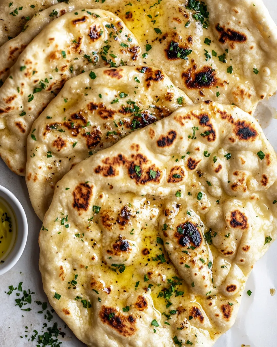 classic Garlic Butter Naan. (aka, what you should make in your quarantine kitchen this weekend!) image