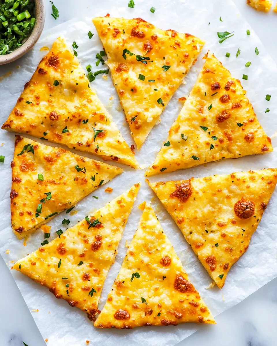 Easy Garlic Cheese Flatbread recipe photo