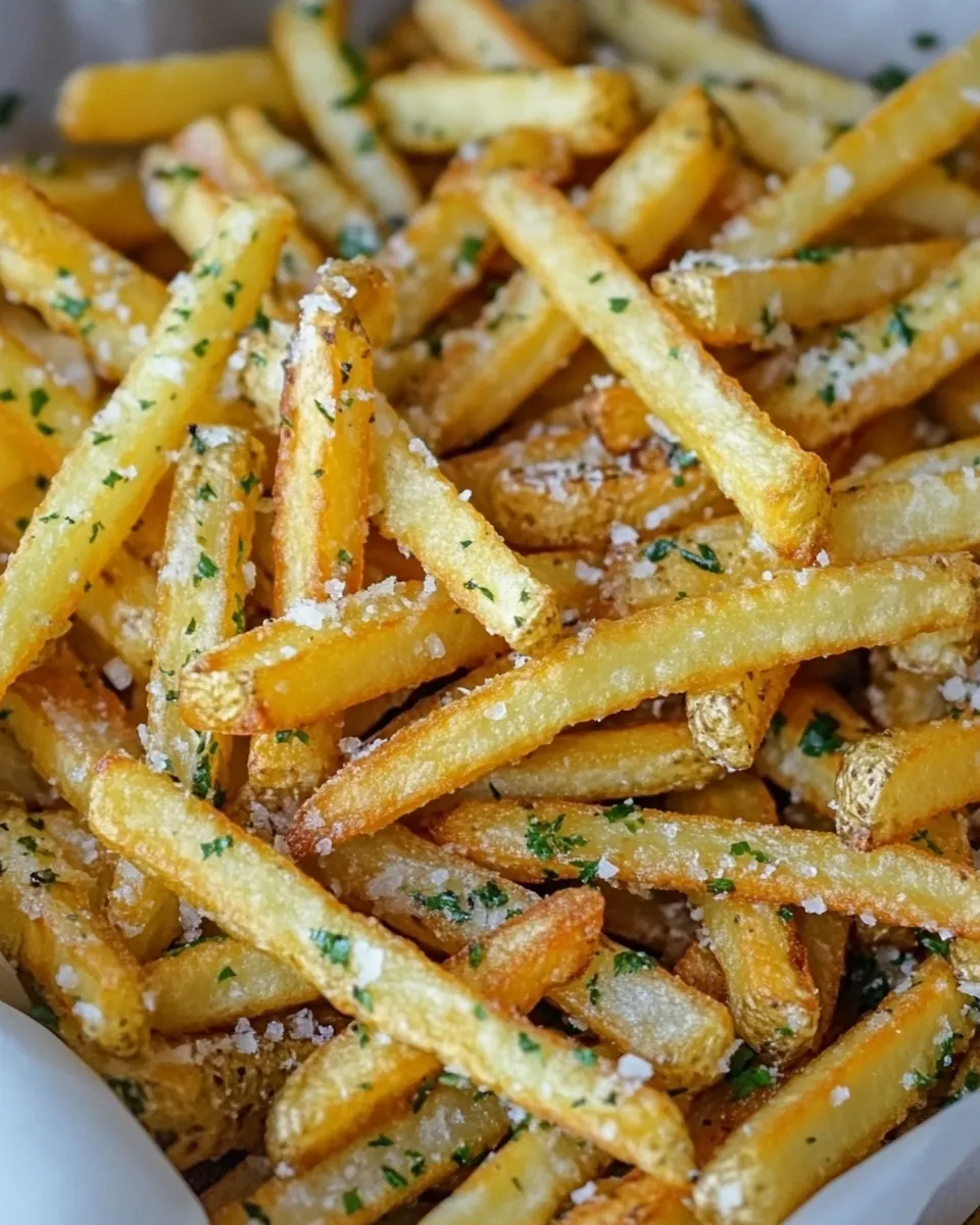 Classic Garlic Fries Recipe image