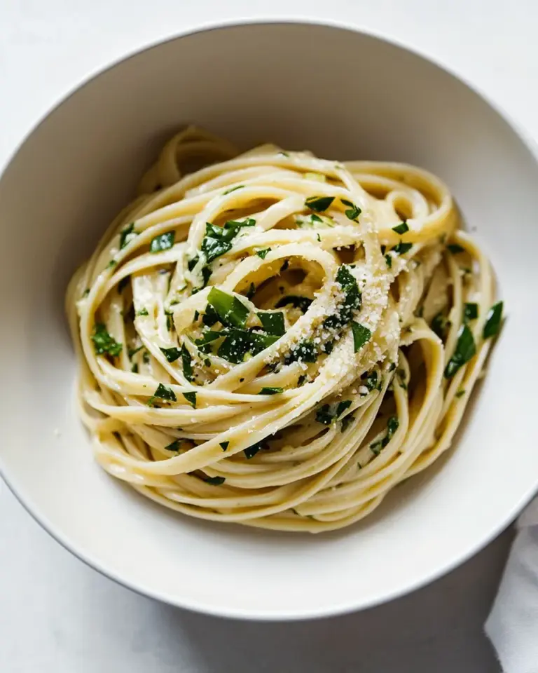 Homemade Garlic Herb Butter Pasta photo