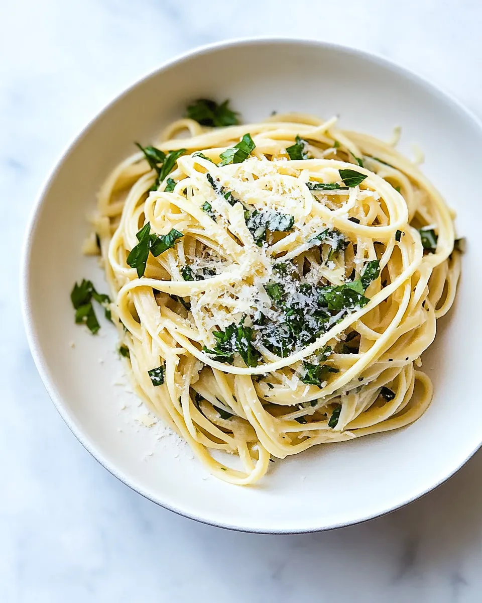 Easy Garlic Herb Butter Pasta recipe photo