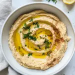 Homemade Garlic Hummus photo
