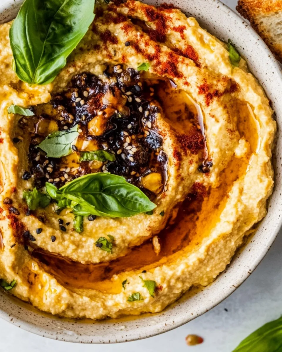 Classic Garlic Miso Eggplant Dip image