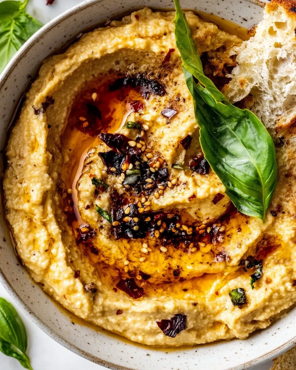 Easy Garlic Miso Eggplant Dip recipe photo