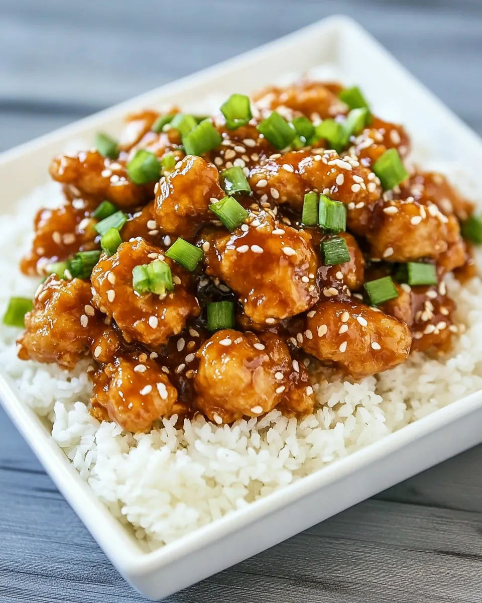 Delicious General Tso's Chicken dish photo