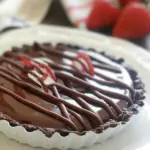 Homemade Glazed Chocolate Tart photo