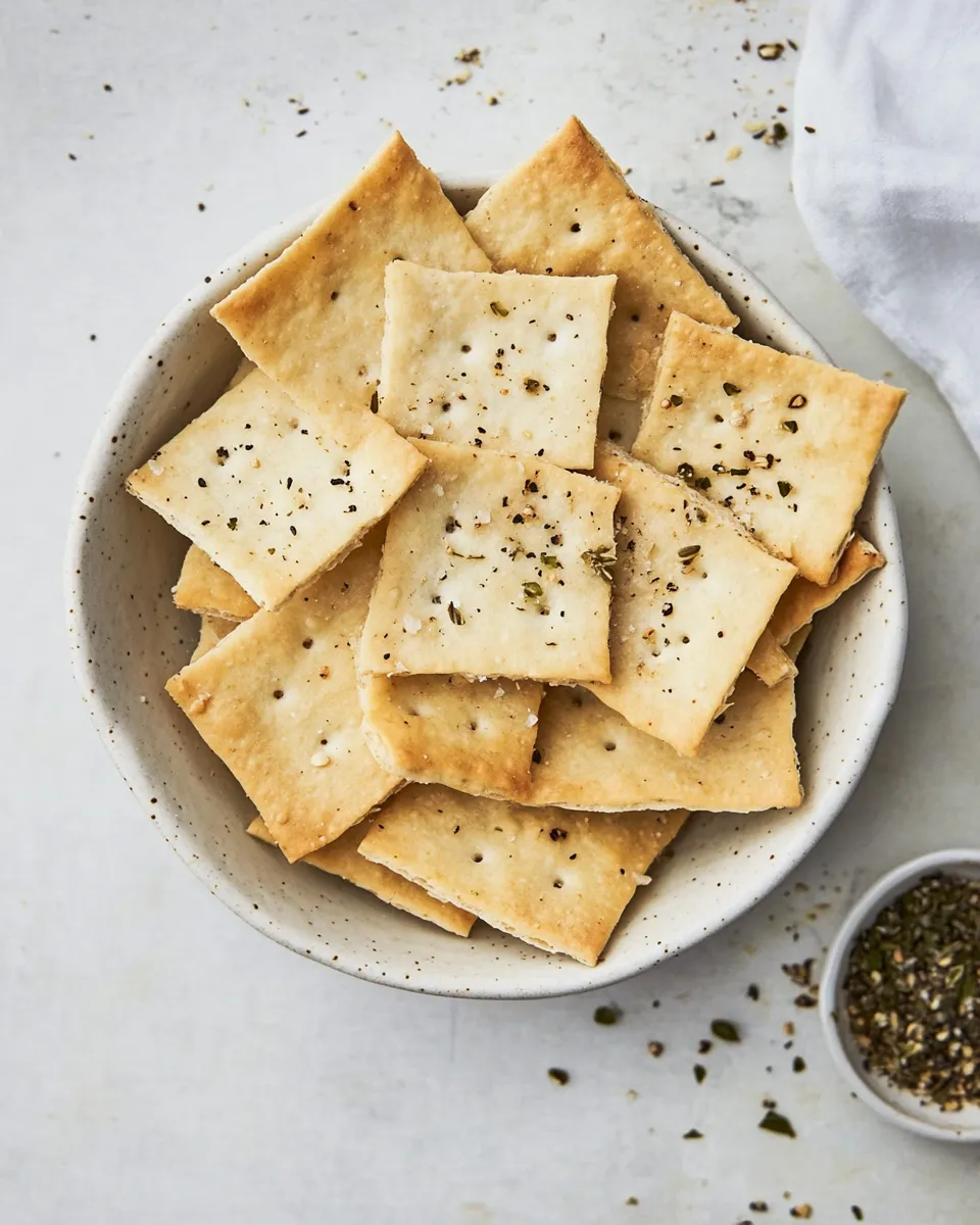 Homemade Gluten-Free Crackers (Vegan) photo
