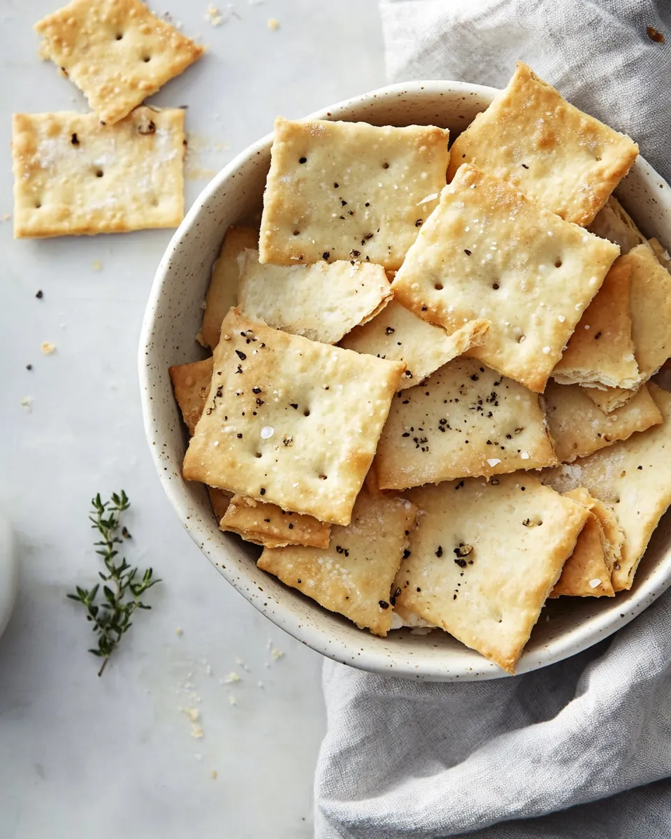 Classic Gluten-Free Crackers (Vegan) image