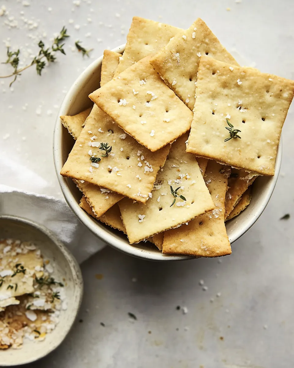 Delicious Gluten-Free Crackers (Vegan) dish photo