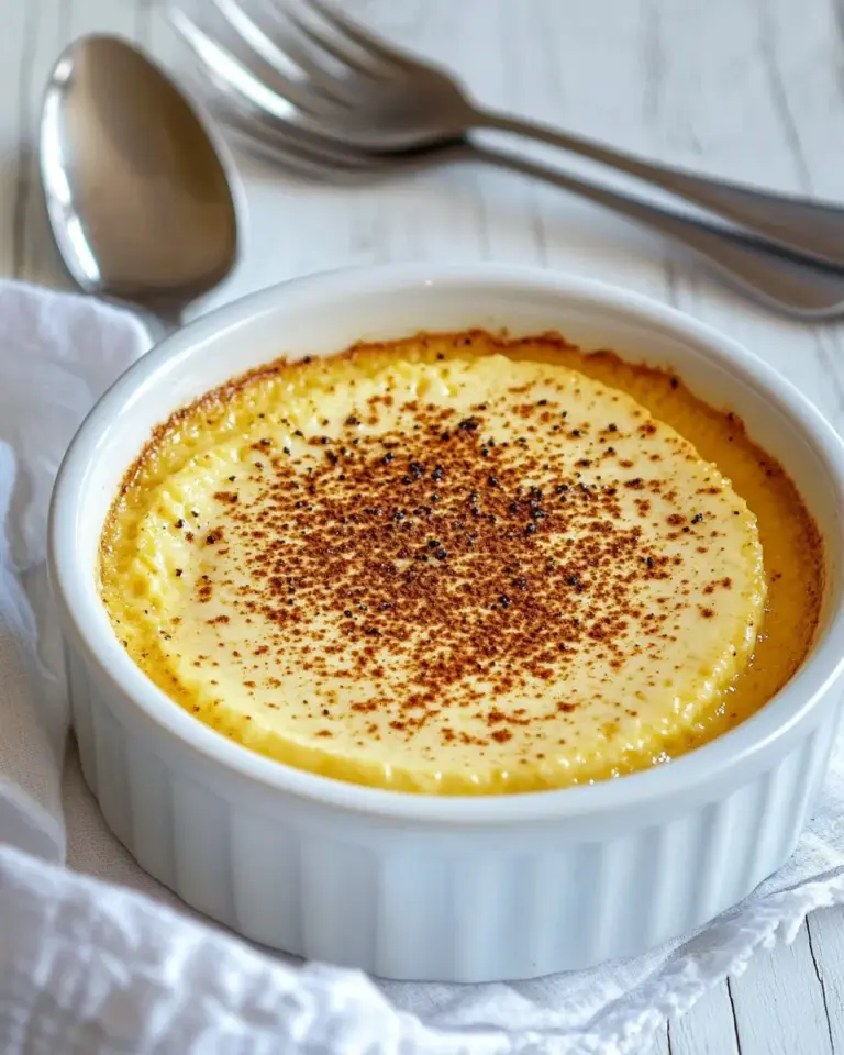 Homemade Gluten-Free Egg Custard with Honey photo