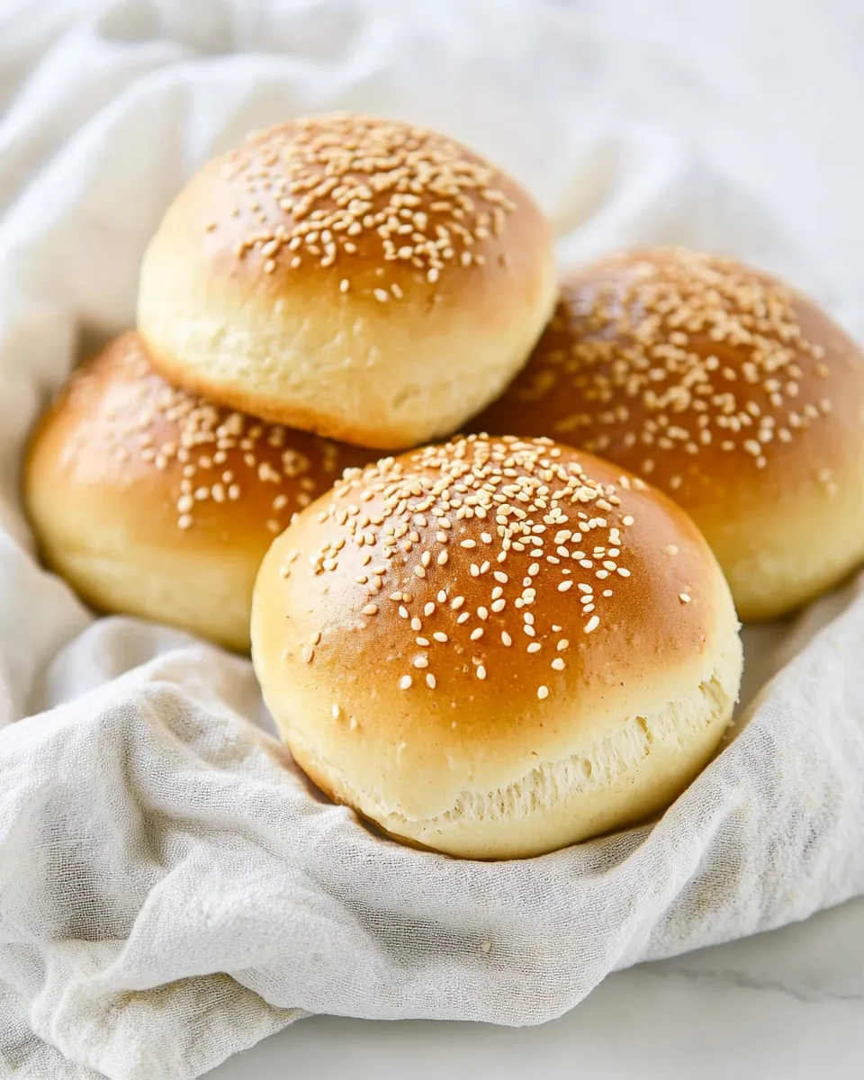 Homemade Gluten-Free Hamburger Buns photo