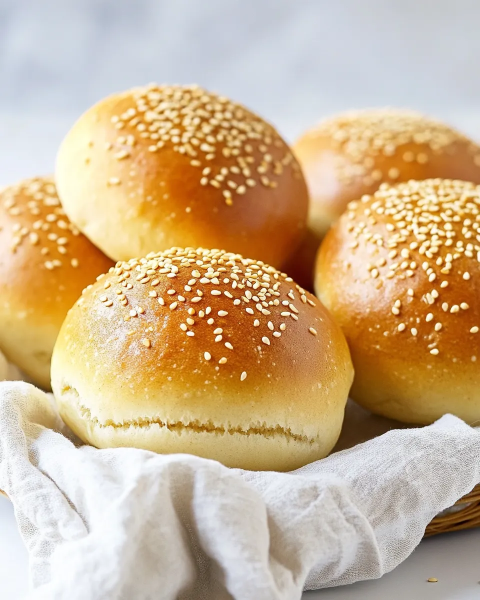 Easy Gluten-Free Hamburger Buns recipe photo