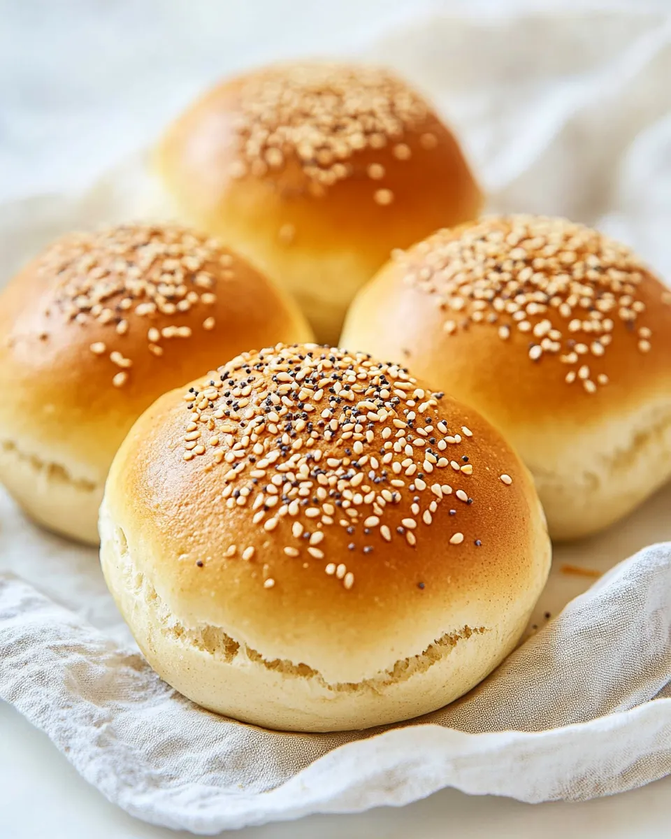 Delicious Gluten-Free Hamburger Buns dish photo