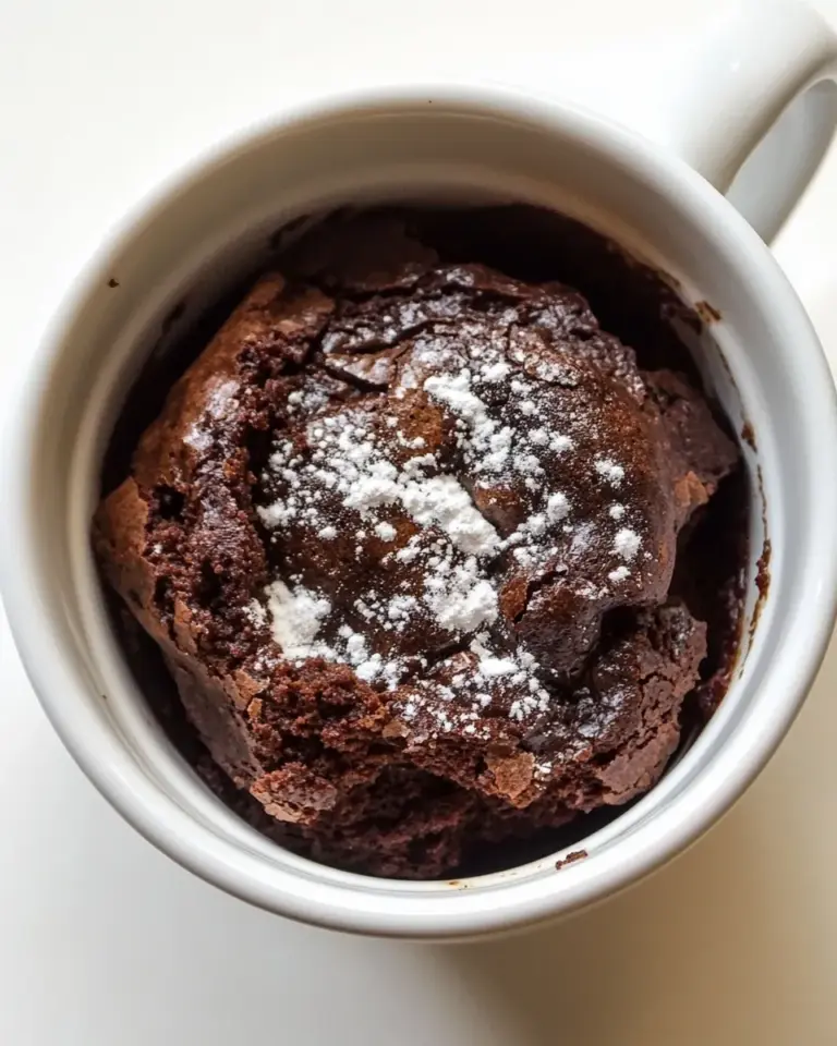 Homemade Gluten-Free Mug Brownie photo
