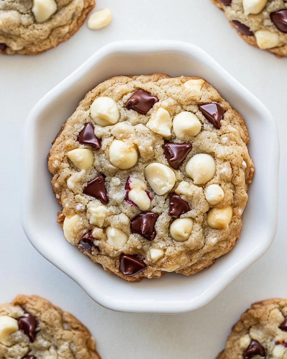 Easy Gluten-Free White Chocolate Macadamia Nut Cookies recipe photo