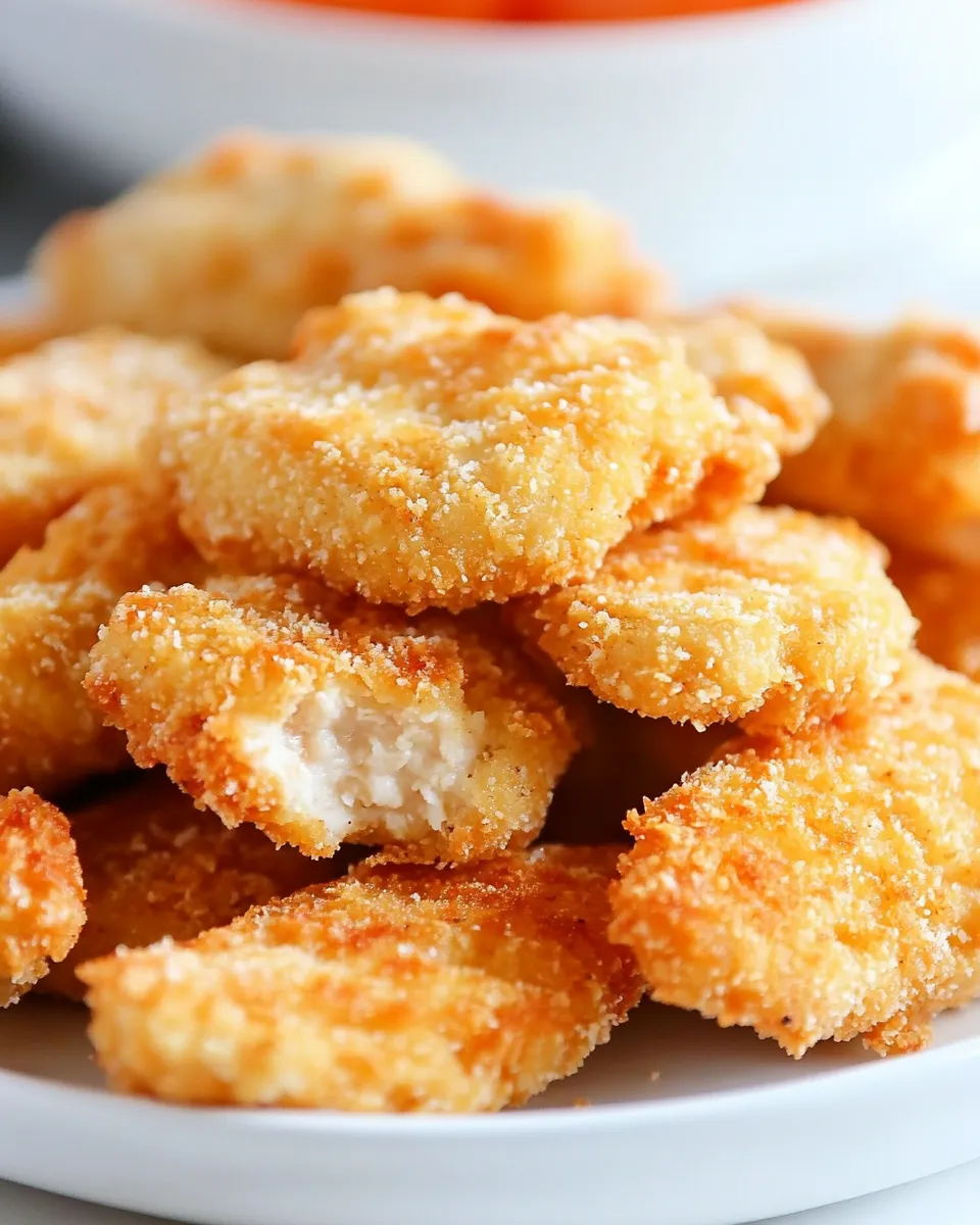 Delicious Gluten Free Baked Chicken Nuggets Recipe dish photo