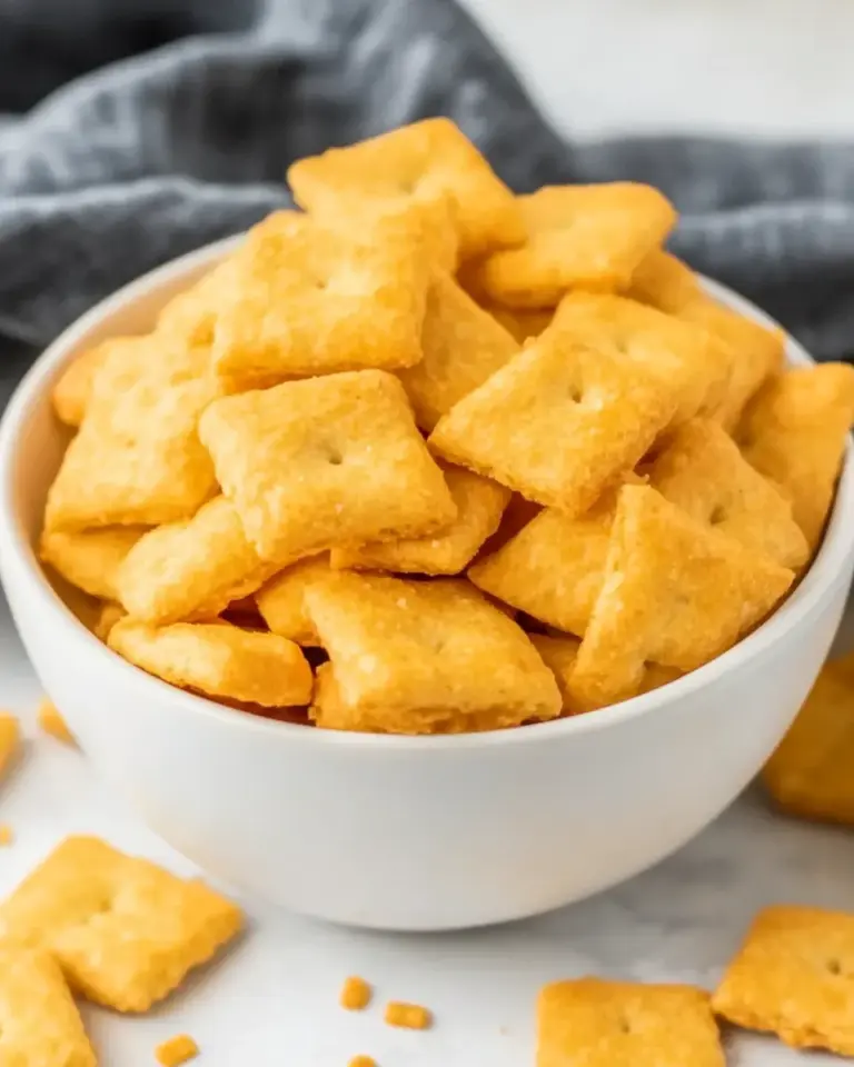 Homemade Gluten Free Cheddar Crackers photo